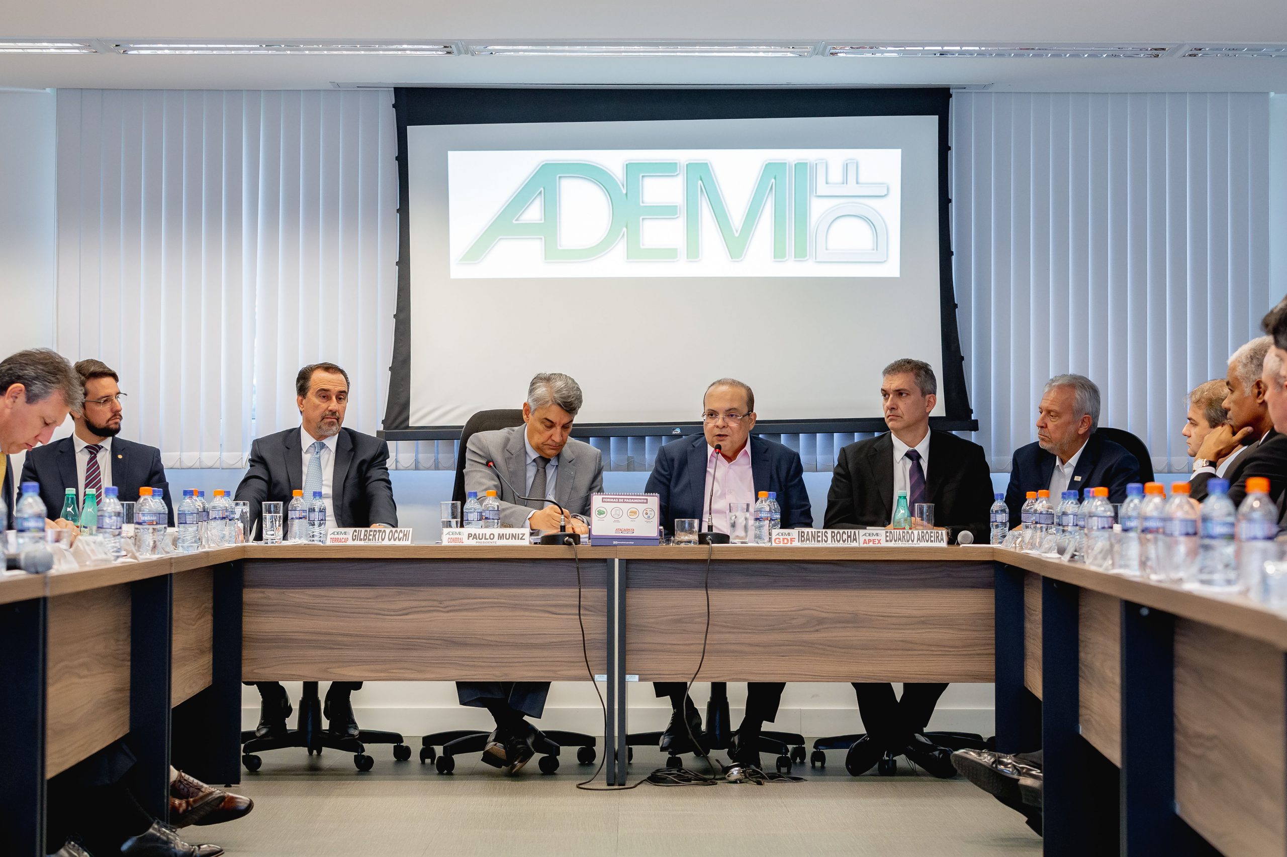 A Ademi-DF Recebe o Governador do Distrito Federal, Ibaneis Rocha