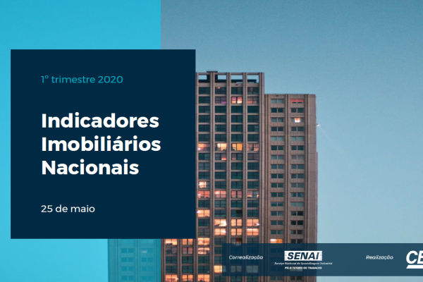 MERCADO IMOBILIÁRIO CRESCE NO PRIMEIRO TRIMESTRE, MAS PANDEMIA PODE ADIAR LANÇAMENTOS, REVELA ESTUDO NACIONAL DA CBIC