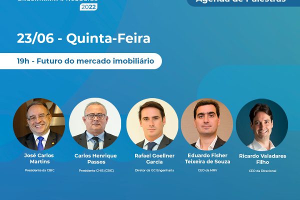 94º ENIC DEBATE O FUTURO DO MERCADO IMOBILIÁRIO NO PRÓXIMO DIA 23/06