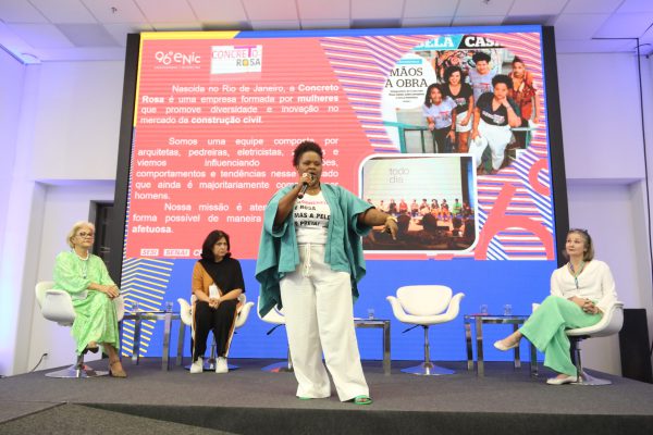 ENIC 2023 | PARTICIPAÇÃO DA MULHER NA CONSTRUÇÃO FOI TEMA DE DEBATE NO ENIC