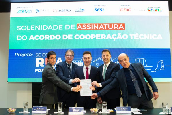 CBIC e Ministério das Cidades firmam parceria inédita para requalificar vias urbanas do país